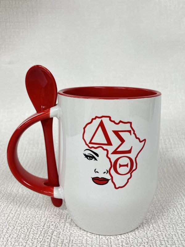 Delta Sigma Theta 12 oz Coffee Cup product code is DST310