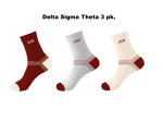 Delta Sigma Theta Socks Product Code is DST200