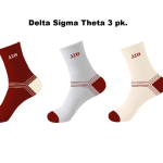Delta Sigma Theta Socks Product Code is DST200